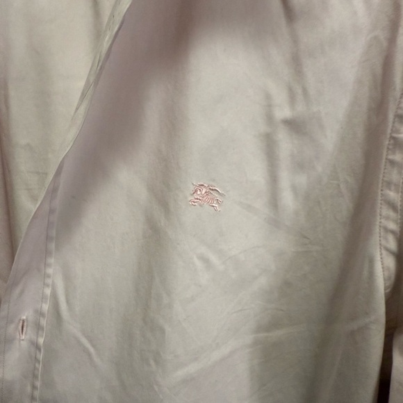 Burberry Light Pink Collared Shirt - Picture 4 of 4